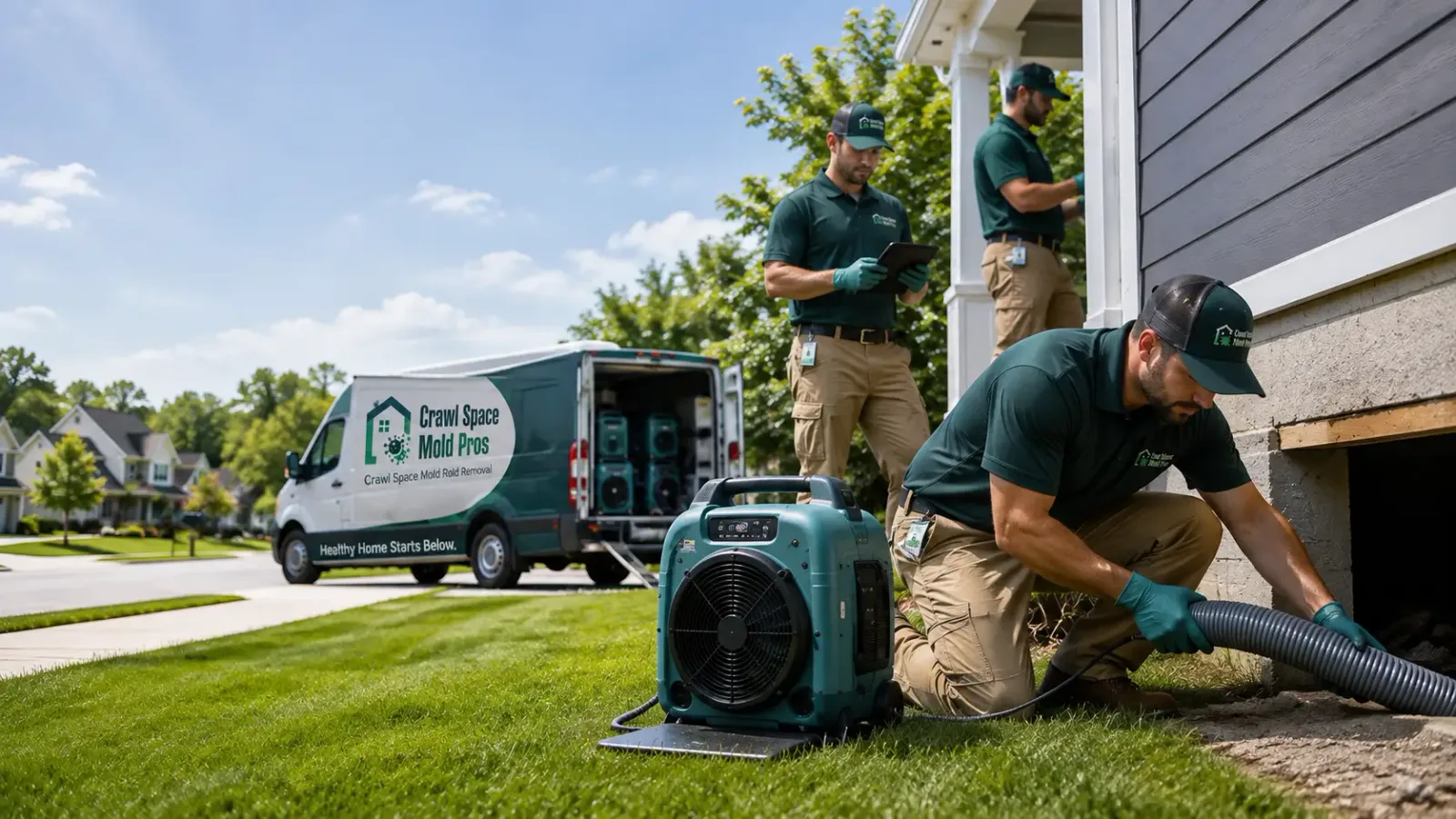 Crawl Space Mold Removal in Dolliver, IA